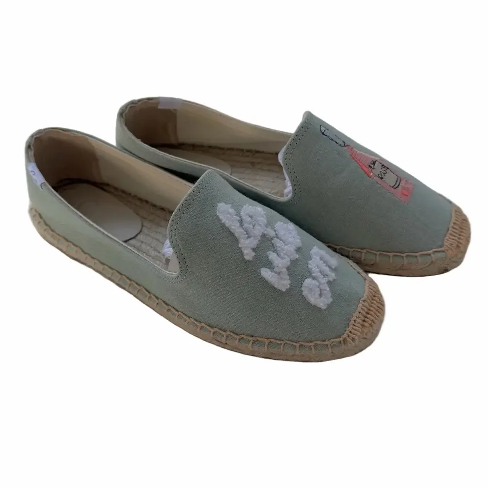 Bayside Beach Club Espadrille Sky Blue Size 8 Shoes La Vie En Rose Beachy NEW